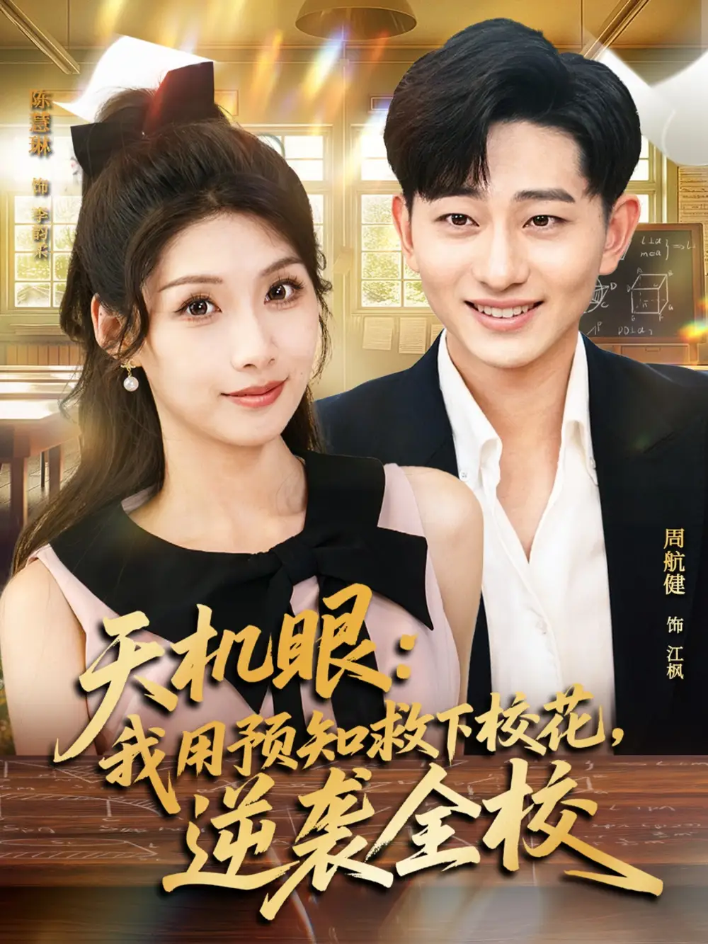 短剧《天机眼我用预知救下校花逆袭全校》高清完整版全集免费观看