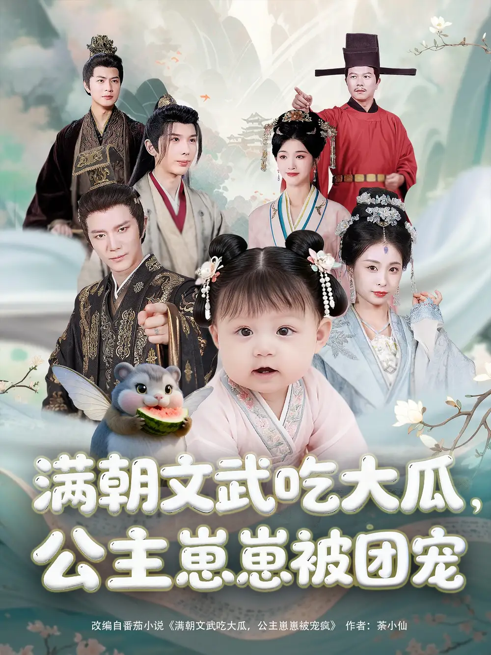 短剧《满朝文武吃大瓜，公主崽崽被团宠》高清完整版全集免费观看