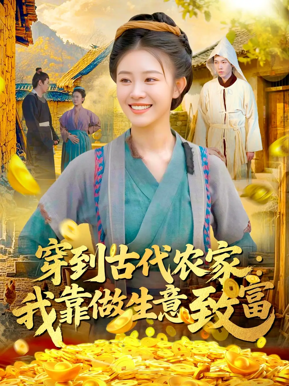 短剧《穿到古代农家我靠做生意致富》高清完整版全集免费观看