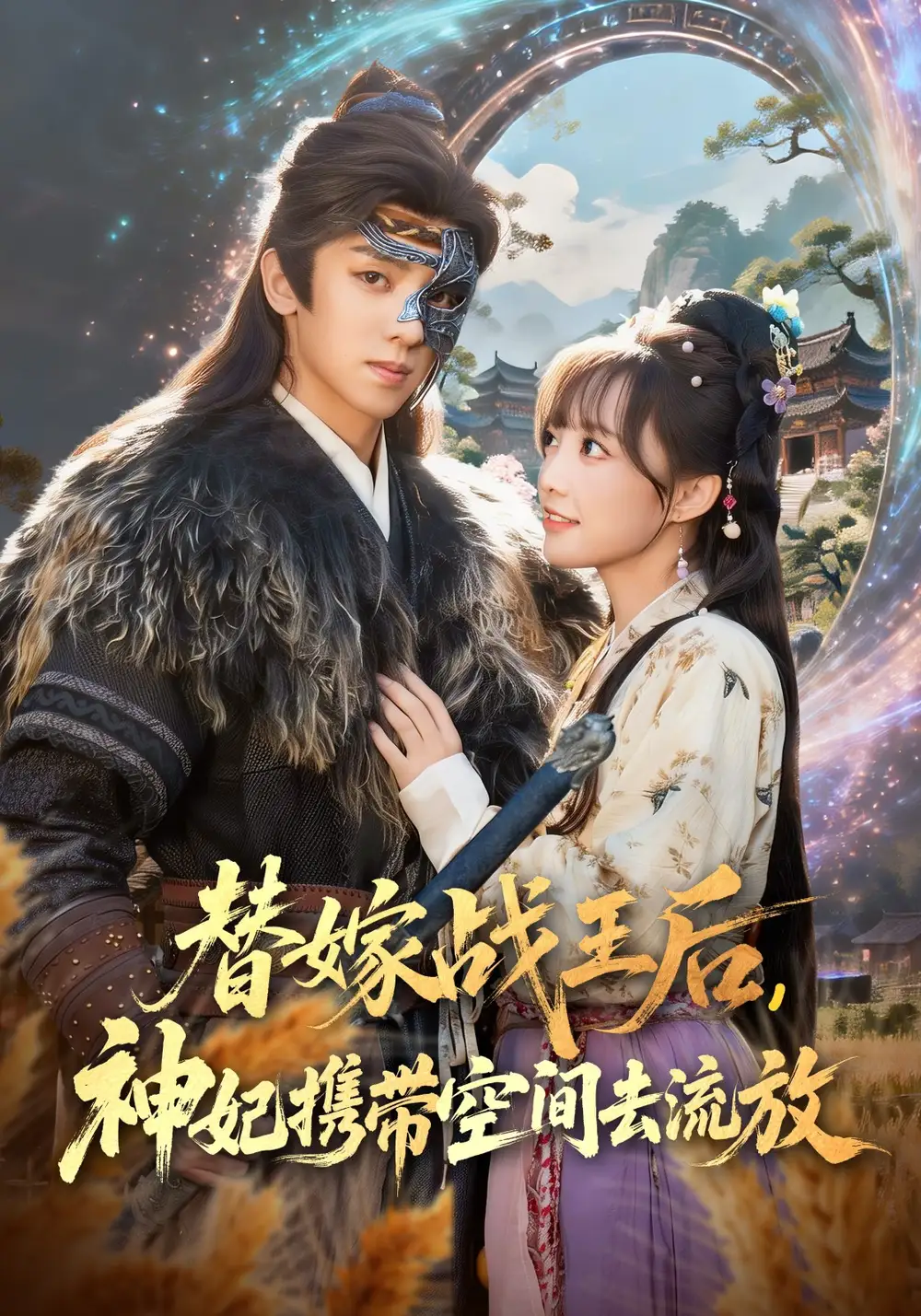 短剧《替嫁战王后，神妃携带空间去流放》高清完整版全集免费观看