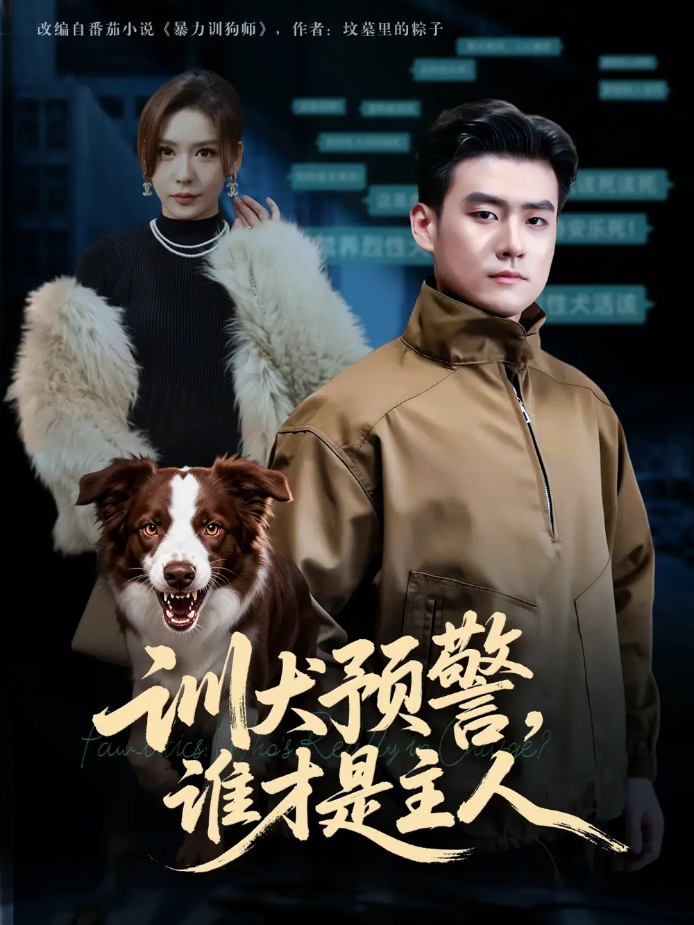 训犬预警谁才是主人&我靠听懂狗说话当场打脸黑粉(55集)胡宗玺&夏梦高清海报图片 训犬预警谁才是主人&我靠听懂狗说话当场打脸黑粉(55集)胡宗玺&夏梦海报